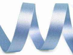 Kraftika 5m cashmere blue atlasová stuha oboulící svazky po 5m šíře