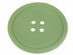 Kraftika 1ks zelená khaki silikonová podložka knoflík 12cm