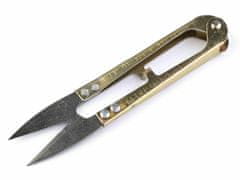 Kraftika 1ks latá sv. nůžky cvakačky délka 10cm celokovové