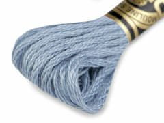 Kraftika 1ks misty blue vyšívací příze dmc mouliné spécial cotton