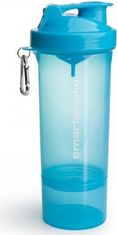 SmartShake SmartShake Šejkr Slim 400 +100 ml neon blue