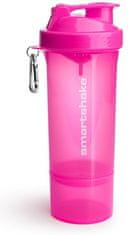 SmartShake SmartShake Šejkr Slim 400 +100 ml neon blue