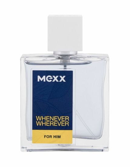 Mexx 50ml whenever wherever, toaletní voda