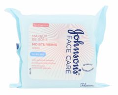 JOHNSON´S 25ks face care moisturising, čisticí ubrousky