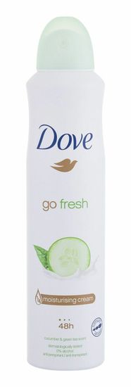 Kraftika 250ml dove go fresh cucumber & green tea 48h, antiperspirant