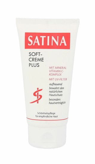 Satin 75ml satina soft cream plus, denní pleťový krém