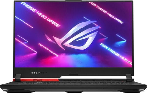 Herní notebook Asus ROG Strix G15 15,6 palců Full HD IPS displej AMD Ryzen 7 NVIDIA GeForce GTX 1650 WiFi ax 512 GB SSD 8 GB RAM DDR4 zvuk Dolby Atmos potlačení hluku AI ROG RangeBoost RGB podsvícená klávesnice