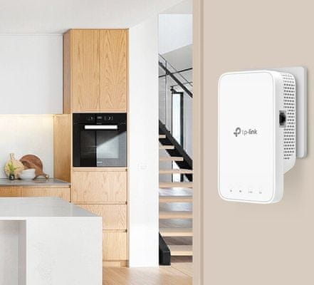 Výkonný Wi-Fi mesh ranger extender repeater TP-Link RE330 rozšíření bezdrátové sítě eliminace mrtvých zón 