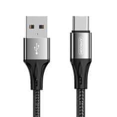 Joyroom Fast Charging kabel USB / USB-C 3A 1m, černý