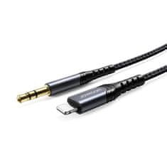 Joyroom Hi-Fi Audio kabel 3.5 mm jack / Lightning 2m, černý