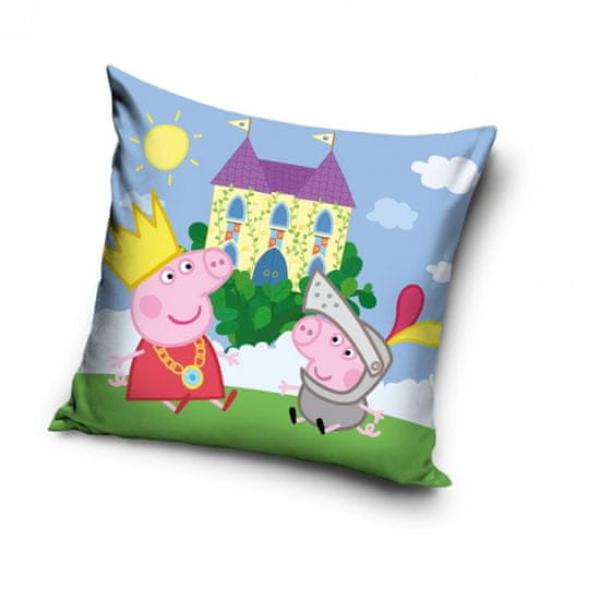 Carbotex Povlak na polštářek 40/40cm PEPPA PIG, PP215007