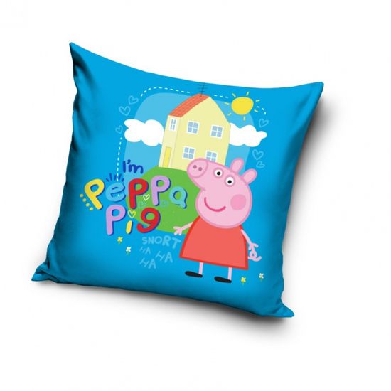 Carbotex Povlak na polštářek 40/40cm PEPPA PIG, PP211009