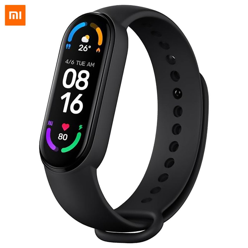 Xiaomi Mi Band 6, černý - použité