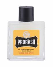 Proraso 100ml wood & spice beard balm, olej na vousy