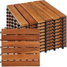 Greatstore STILISTA dřevěné dlaždice, klasik, akát, 3 m2