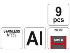 YATO Multifunkční nůž 9 funkcí 105 mm