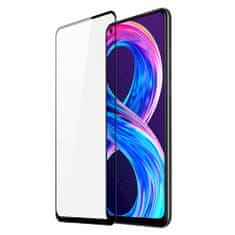 Dux Ducis All Glass Full Coveraged ochranné sklo na Realme 8 / 8 Pro, černé