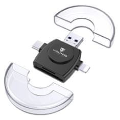 Viking čtečka paměťových karet V4 USB3.0 4V1