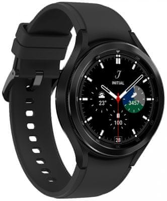 inteligentné hodinky Samsung Galaxy Watch4 Classic 46mm Black LTE android nerez oceľ odolné vode Bluetooth nfc google pay reproduktor BIA