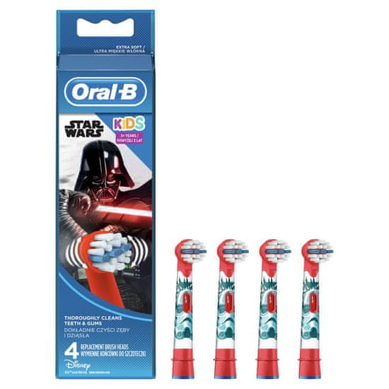 Oral-B  Kids Hvězdné Války hlavy pro elektrický kartáček, 4 kartáčkové hlavy 