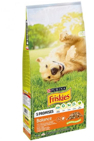 Friskies Dog adult BALANCE kuře 15 kg