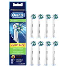 Oral-B CrossAction kartáčková hlava s technologií CleanMaximiser, balení 8 ks