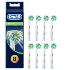 Oral-B CrossAction kartáčková hlava s technologií CleanMaximiser, balení 8 ks