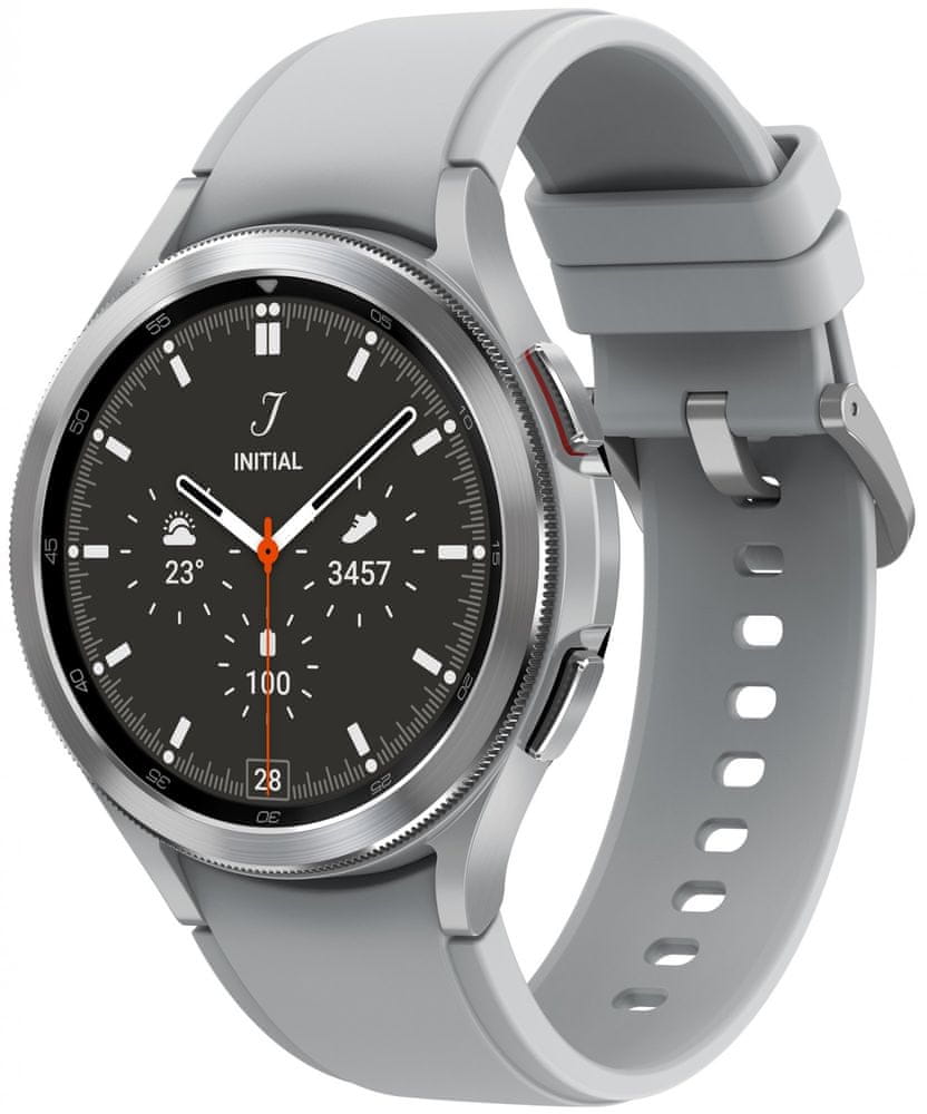 Samsung Galaxy Watch4 Classic 46mm Silver LTE - použité
