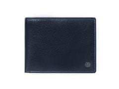Segali Pánská kožená peněženka SEGALI 907 114 005 C černá/modrá
