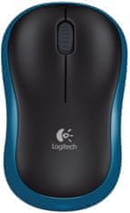 Logitech Wireless Mouse M185, modrá (910-002239)