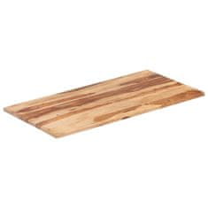 Greatstore Stolní deska masivní sheeshamové dřevo 25–27 mm 60 x 120 cm