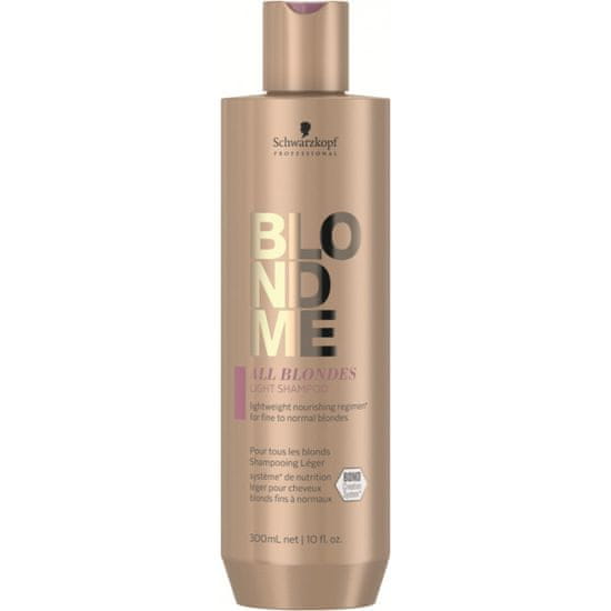 Schwarzkopf Prof. Vyživující šampon pro jemné a normální blond vlasy Blondme All Blondes (Light Shampoo)