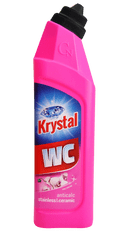 Cormen KRYSTAL WC na nerez a keramiku, růžový 750 ml