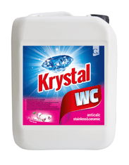 Cormen KRYSTAL WC na nerez a keramiku , růžový 5 l