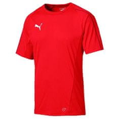 Puma Pánské tričko , FINAL Training Jersey Red- Blac, 65529201|XL