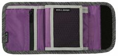 Boll Peněženka Boll DELUXE WALLET salt&pepper/lilac