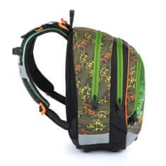 Bagmaster Školní batoh v setu pro prvňáčky BAGMASTER ALFA 21 C GREEN/BLACK