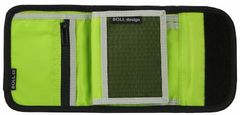 Boll Peněženka Boll DELUXE WALLET black/lime