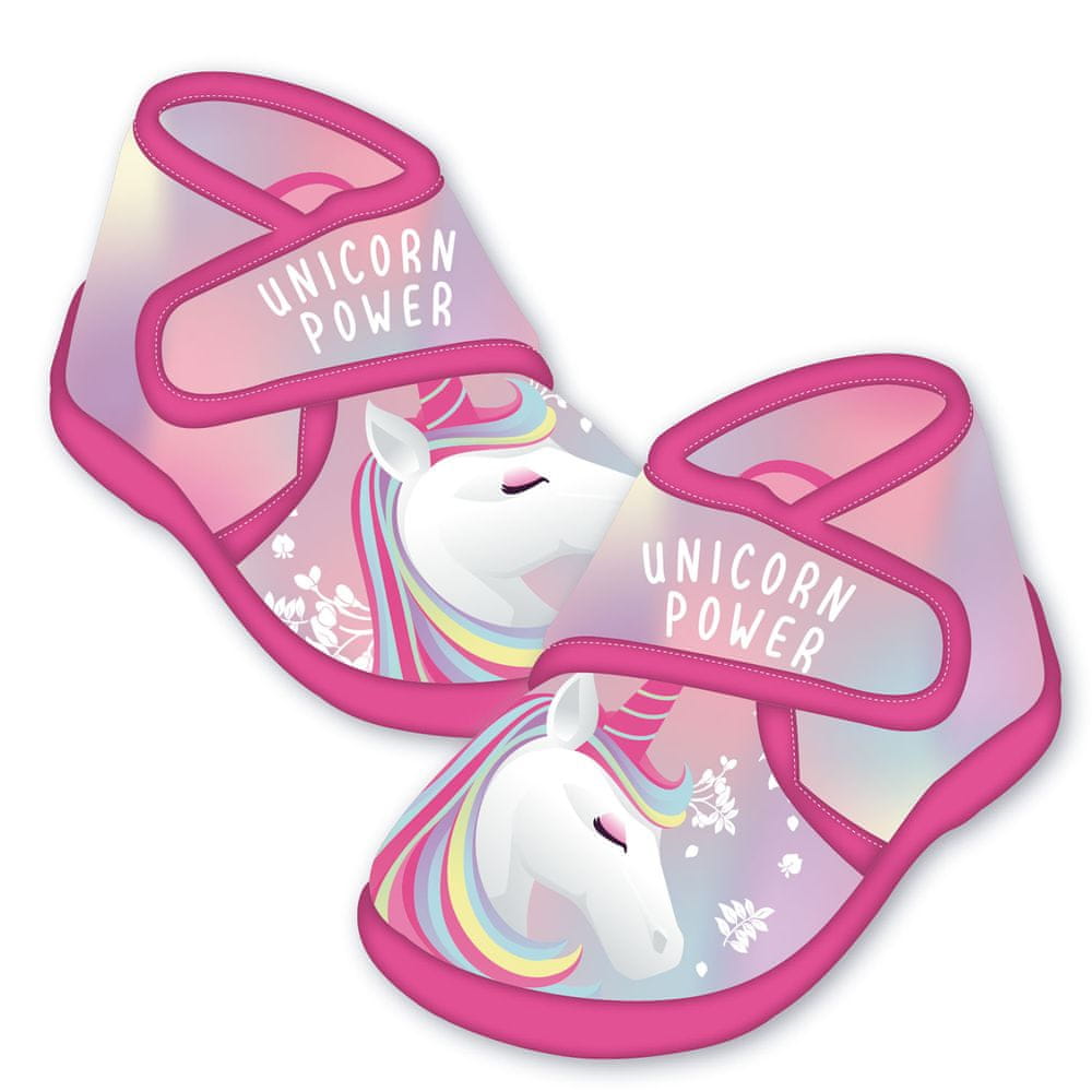 Disney dívčí bačkory Unicorn ZK50901 růžová 22