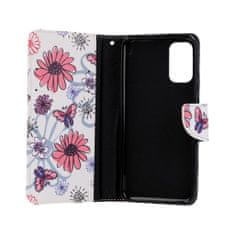 TopQ Pouzdro Xiaomi Poco M3 Pro knížkové Flowers 60745