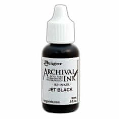 Kraftika Archival náplň 18ml - jet black (re-inker),