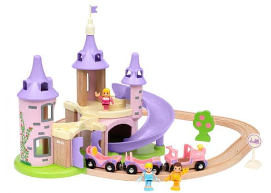 Brio WORLD 33312 Disney Princess Zámecká vlaková sada