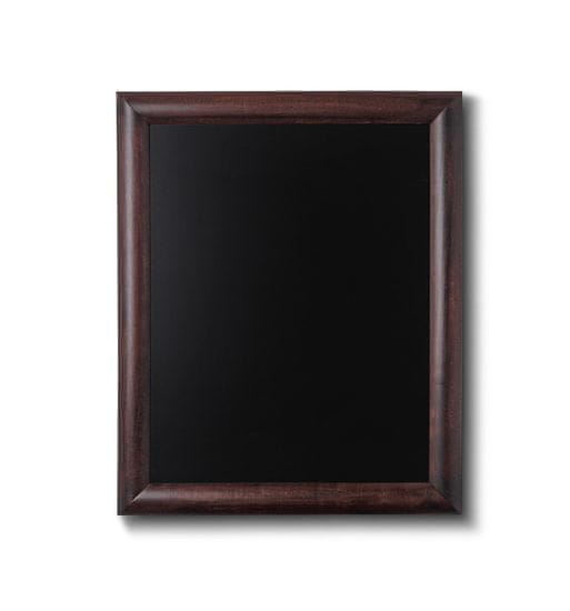 Jansen Display Křídová tabule 40x50, tmavě hnědá