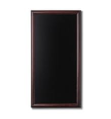 Jansen Display Dřevěná tabule 56x100, tmavě hnědá