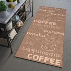 Chemex Koberec Floorlux Chemex 20220 Hnědá Krémová 60x200 cm