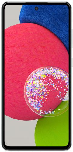 moderní mobilní dotykový telefon smartphone samsung galaxy A52s 5G  čtečka otisků prstu krásný elegantní design 5000mah baterie slot pro microSD karty až 1 tb osmijádrový procesor 64mpx 12mpx 5mpx 5mpx zadní fotoaparát 32mpx přední fotoaparát gorilla glass 5 ochrana skla samoled displej nfc párování 5G připojení podpora 5G výkonný chytrý telefon