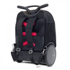Nikidom Školní a cestovní batoh na kolečkách Roller UP Black (19 l)