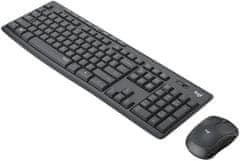 Logitech MK295 Silent, graphite