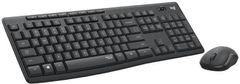 Logitech MK295 Silent, graphite