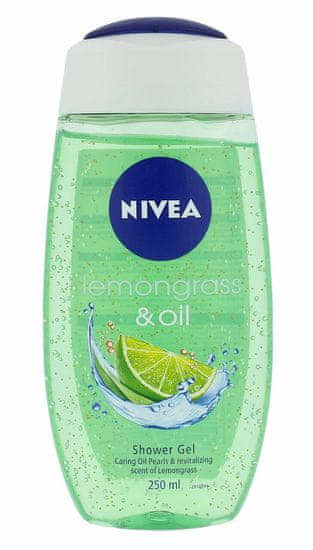 Nivea 250ml lemongrass & oil, sprchový gel